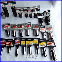 CRAFTSMAN 39PC 3/8 1/2 Drives and Sockets 6 PT SAE AND METRIC NEW