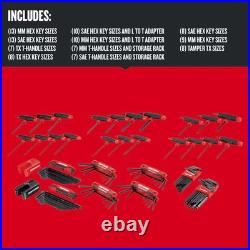 CRAFTSMAN Assorted Metric and standard (SAE) 100 -Pieces Hex key set