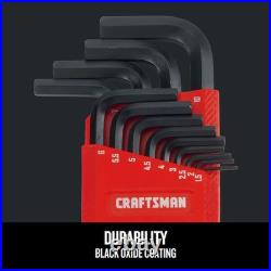 CRAFTSMAN Assorted Metric and standard (SAE) 100 -Pieces Hex key set