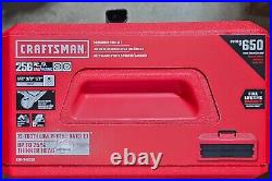 CRAFTSMAN CMMT45256 256-Piece SAE Metric Polished Chrome Mechanics Tool Set Case