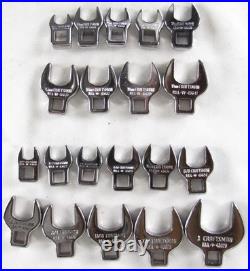 CRAFTSMAN Crowfoot Wrench Sets Metric / Standard Made in USA