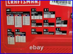 CRAFTSMAN Gunmetal Chrome Mechanics Tool Set (121 pc) CMMT12033 SAE / METRIC