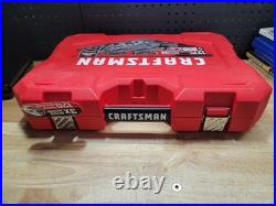 CRAFTSMAN Gunmetal Chrome Mechanics Tool Set (121 pc) CMMT12033 SAE / METRIC