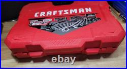 CRAFTSMAN Gunmetal Chrome Mechanics Tool Set (121 pc) CMMT12033 SAE / METRIC