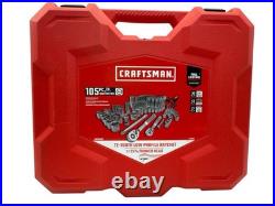CRAFTSMAN Mechanics Tool Set 105 Pcs SAE/Metric withCase 1/4& 3/8 CMMT12123