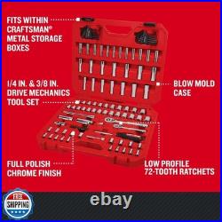 CRAFTSMAN Mechanics Tool Set 105 Pcs, Standard (SAE) and Metric w