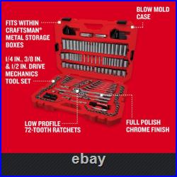 CRAFTSMAN Mechanics Tool Set, SAE / Metric, 189-Piece (CMMT12034) CRAFTSMAN Mechanics Tool Set, SAE / Metric, 189-Piece (CMMT12034)