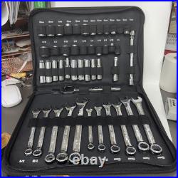 CRAFTSMAN Mechanics Tool Set, SAE / Metric, Soft Storage, 47-Piece (CMMT12019)
