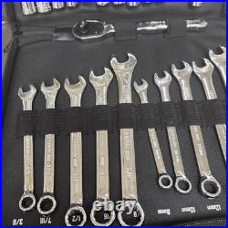 CRAFTSMAN Mechanics Tool Set, SAE / Metric, Soft Storage, 47-Piece (CMMT12019)