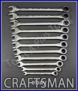 CRAFTSMAN TOOLS 23pc FULL POLISH SAE & METRIC MM 12pt Ratcheting Box Wrench set