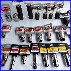 CRAFTSMAN TOOLS 3/8 1/2 Drives and Sockets 6PT SAE AND METRIC 39PC, VTG NEW