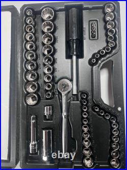 CRAFTSMAN USA 3/8 Drive 58 Piece Socket Set Complete With Extras Great Shape