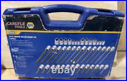 Carlyle Tools 42pc Master Hex Bit Socket Set 1/4 & 3/8 Drive BSH42 NEW