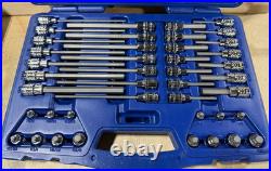 Carlyle Tools 42pc Master Hex Bit Socket Set 1/4 & 3/8 Drive BSH42 NEW