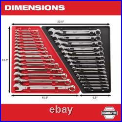 Combination SAE and Metric Wrench Mechanics Tool Set (30-Piece) Combination SAE and Metric Wrench Mechanics Tool Set (30-Piece)