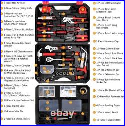 Complete DIY Toolbox Set 325 Pc Home Repair Kit