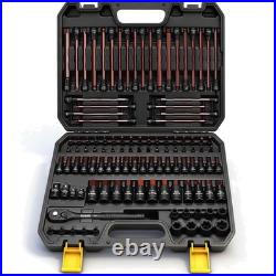 Comprehensive 112-Piece Torx & Allen Bit Set, SAE & Metric
