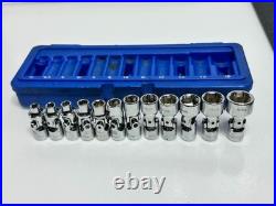 Cornwell Tools CBPU1MT 12pc 1/4 Drive Metric Universal Swivel Wobble Socket Set