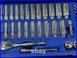 Cornwell USA TS047SSFT 47pc 1/4 Drive Super Set, 6PT with Fine Tooth Ratchet