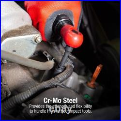 Cr-Mo Alloy Steel Socket Set, 48-Piece, Standard/Deep