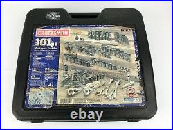 Craftsman 101 PC Mechanic Tool Set #33101 USA (INCOMPLETE)