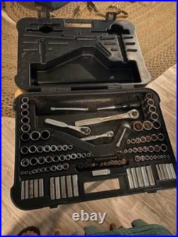 Craftsman 117pc. 6/12pt. Sae/Metric deep/shallow Socket Set withcase, USA made