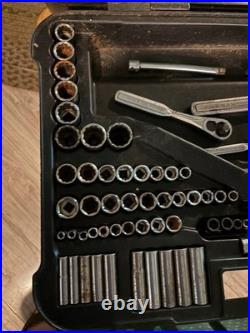 Craftsman 117pc. 6/12pt. Sae/Metric deep/shallow Socket Set withcase, USA made