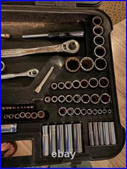Craftsman 117pc. 6/12pt. Sae/Metric deep/shallow Socket Set withcase, USA made