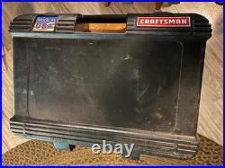 Craftsman 117pc. 6/12pt. Sae/Metric deep/shallow Socket Set withcase, USA made