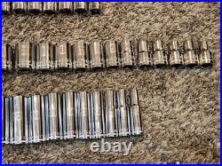 Craftsman 12-point 143 pc 1/2 3/8 1/4 Dr METRIC SAE SOCKET SET Deep Shallow #2 Craftsman 12-point 143 pc 1/2 3/8 1/4 Dr METRIC SAE SOCKET SET Deep Shallow #2