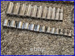 Craftsman 12-point 143 pc 1/2 3/8 1/4 Dr METRIC SAE SOCKET SET Deep Shallow #2 Craftsman 12-point 143 pc 1/2 3/8 1/4 Dr METRIC SAE SOCKET SET Deep Shallow #2