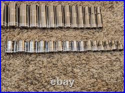 Craftsman 12-point 143 pc 1/2 3/8 1/4 Dr METRIC SAE SOCKET SET Deep Shallow #2 Craftsman 12-point 143 pc 1/2 3/8 1/4 Dr METRIC SAE SOCKET SET Deep Shallow #2
