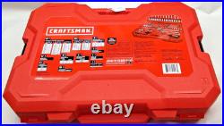 Craftsman 135 pc. Socket Set, SAE & Metric, 1/4, 3 8, & 1/2 Drive