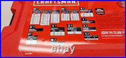 Craftsman 135 pc. Socket Set, SAE & Metric, 1/4, 3 8, & 1/2 Drive