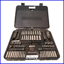 Craftsman 144-Piece Mechanics Tool Set Socket 128 pcs + Case 6 point SAE Metric
