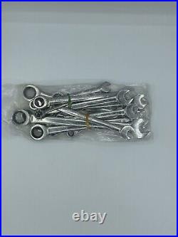 Craftsman 14pc SAE / Metric Ratcheting Combination Wrench set NOS Craftsman 14pc SAE / Metric Ratcheting Combination Wrench set NOS