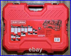 Craftsman 150 pc Gun Metal Chrome Set SAE/Metric CMMT12035 Missing 5 Pieces