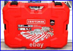 Craftsman 159 PC SAE/Metric Mechanic Socket Set 72 Tooth 1/4 3/8 1/2 CMMT12025 Craftsman 159 PC SAE/Metric Mechanic Socket Set 72 Tooth 1/4 3/8 1/2 CMMT12025