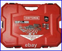 Craftsman 159-Piece Standard SAE & Metric Chrome Mechanics Tool Set + Hard Case