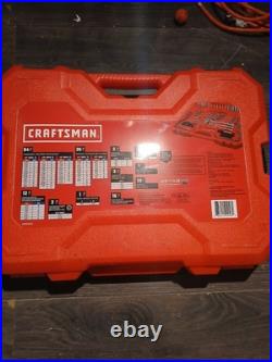 Craftsman 159-Piece Standard SAE & Metric Chrome Mechanics Tool Set + Hard Case Craftsman 159-Piece Standard SAE & Metric Chrome Mechanics Tool Set + Hard Case
