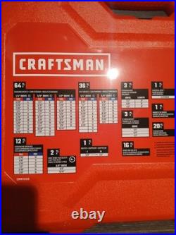 Craftsman 159-Piece Standard SAE & Metric Chrome Mechanics Tool Set + Hard Case