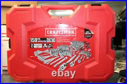 Craftsman 159pc SAE/MM 6pt/12pt 1/4-1/2 Mechanics Tool Set CMMT12025 BRAND NEW