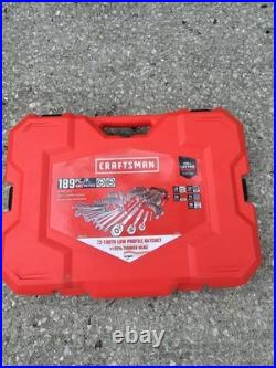 Craftsman 189-Piece Standard (SAE) and Metric Mechanic's Tool Set