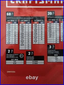 Craftsman 189-Piece Standard (SAE) and Metric Mechanic's Tool Set