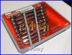Craftsman 18-Piece Polished Wrench Set 12pt STANDARD METRIC #9-47238 & 9-47238