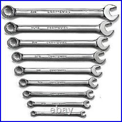 Craftsman 18-Piece Polished Wrench Set 12pt STANDARD METRIC #9-47238 & 9-47238