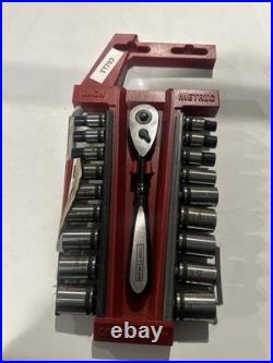 Craftsman 19 Pc SAE Metric 1/4 Drive Socket Wrench Set 32825