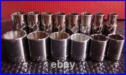 Craftsman 1/2 Drive 35pc Socket Set SAE & MM, 12-pt, GREAT SET, USA