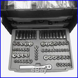Craftsman 250pc Mechanics USA Tool Box Socket Wrench Set 1/4 3/8 1/2 Metric SAE