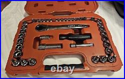 Craftsman 29308 Max Axess Pass Thru Socket Ratchet Wrench Set Metric SAE 1/4 3/8